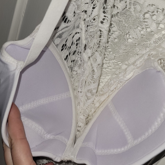 Ohyeahlady white one piece lingerie NWOT - Picture 13 of 13